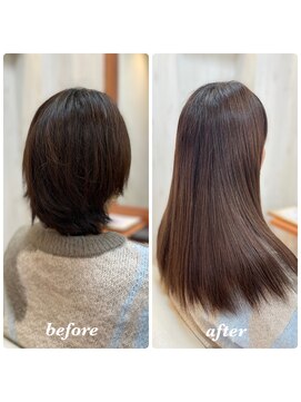 ユニティ 小田急相模原店 ショートからロング【小田急相模原/髪質改善/白髪染め】