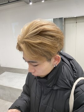 ヘアサロン ドット トウキョウ カラー 町田店(hair salon dot. tokyo color) ホワイトブロンド/外ハネボブ/ブルーブラック/ワイドバング/町田