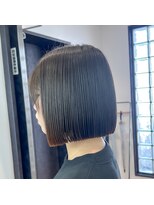 ロンドシエル 横浜(Lond ciel)&nbsp;イメチェン外ハネボブ美髪ワイドバング/レイヤーカット顔周り