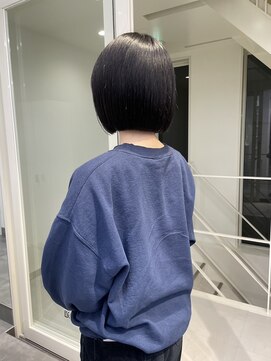 コレクティブワーク 表参道 渋谷(COLLECTIVE WORK) 艶髪ベージュ髪質改善ボブ顔まわりレイヤー20代30代40代[表参道]