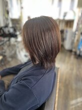 白髪ぼかしヘアカラー