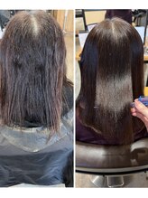 こだわりの美髪メテオ酸性ストレート［酸性ストレート/縮毛矯正/髪質改善/髪質改善ストレート］