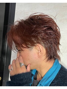 レイ(Lay.) 【スタイリストMyuka】ウルフチックセンターパート