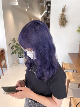 リル 茅ヶ崎(Liru:) イメチェン/ホワイトブロンド/外ハネボブ/美髪/茅ヶ崎駅