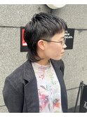 個性派スタイル/マレットヘア/刈り上げ