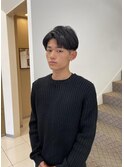 ナチュラルマッシュアップバングショート