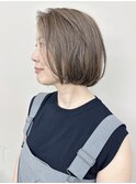 *大人ボブ内巻きボブ顎ラインボブナチュラルボブ柔らかボブ