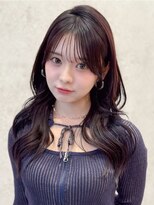 オーブ ヘアー ノエル 青森市青葉店(AUBE HAIR noelle)&nbsp;耳掛けレイヤー/20代/30代/40代/チェリーブラウン