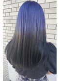 黒染めを活かすデザイン×ツートーンカラー