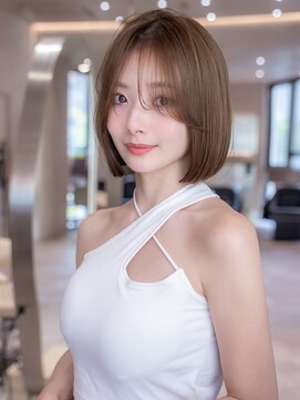 イルハバナ 渋谷(ill HAVANA) タッセルボブ　20代30代 大人かわいい　透明感カラーイメチェン