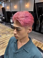 ザ ハレ 学南町店(THE HALE'S)&nbsp;ピンクカラー　フェザーショート