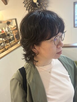 ノエル(NOEL) ニュアンスデジタルパーマ×マッシュウルフ