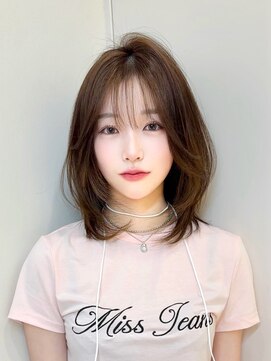 ロンドブルーム 天神大名店(Lond Bloom) ココアベージュ/小顔/オリーブグレー/髪質改善/縮毛矯正/天神