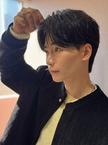 ルク(LUC)&nbsp;シースルーセンターパート/曲がる縮毛矯正/ダウンパーマ