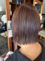 アガヴェ(AGAVe)&nbsp;暖色系ブラウン/ストレートボブ/ナチュラル艶感