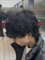 フィフスパーク(fifth PARK) シャドウパーマスパイラルパーマメンズマッシュウルフ