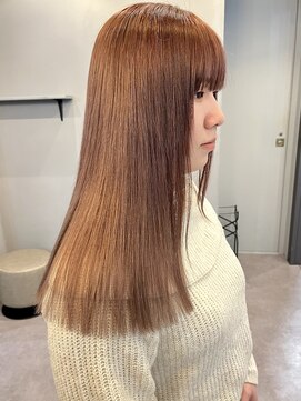 マキュムドオリ 並木通り(MAQUM) 色落ちまで可愛いピンクベージュ