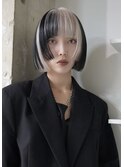 大名　レイヤーカット　ハイトーン