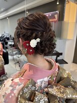 シャンプーボーイエイムス(SHAMPOO BOY aims)&nbsp;振袖ヘアセット