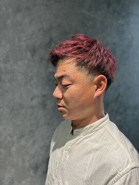 ドゥーエン 緑橋店(DoEN) メンズブリーチオンカラー／フェードカット