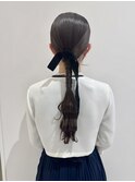 タイトヘアアレンジ