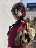 ヴァンファミリー アピタ福井飯塚店(Vanfamily)&nbsp;成人式　ヘアセット