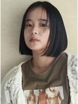 ユニクオン 金沢香林坊(UNIKUON)&nbsp;髪質改善 艶髪 切りっぱなしボブ BOB 前髪カット 小顔 石川 金沢
