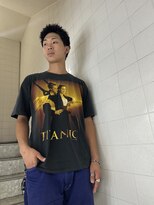 メゾンフォーメン(Maison for men)&nbsp;スパイキーショート　ピンパーマ