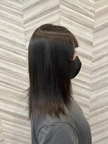 テーラヘアー 袖ヶ浦2号店(TELA HAIR)&nbsp;ミディアムヘアー×艶感ストレート