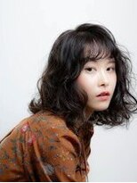 グッドフェローズ キタホリエ(GoodFellas kitahorie)&nbsp;大人カジュアルパーマ　デジタルパーマ　ロブ　ふわミディ