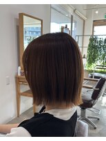 サロン(SALON)&nbsp;ミニボブ/ストレートパーマ
