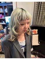 グッドフェローズ キタホリエ(GoodFellas kitahorie) ハイトーンレイヤーで魅せる透明感カラーブリーチデザインカラー