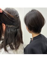 オモチャ(OMOCHA)&nbsp;丸みショート/大人可愛いショートボブ