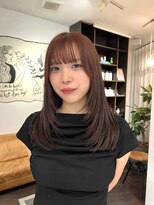 ロマーノ(ROMANO)&nbsp;【ROMANO】オレンジブラウンカラー&レイヤーカット