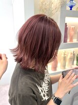 ミッシュバイアーバン(misch by urban.) 【mischハザマ】ブリーチ計2回で出来る!やわらかルージュピンク