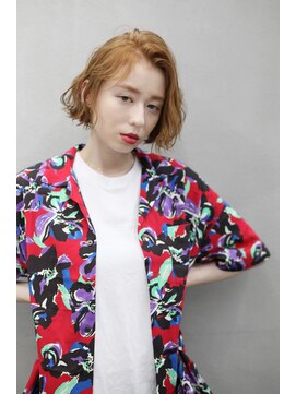 エヌ(N) 切りっぱなしボブ×波ウェーブ