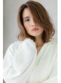 カーキベージュホイルカラールーズヘアZ北浦和10代20代30代