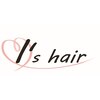 アイズヘアー(I’S hair)のお店ロゴ