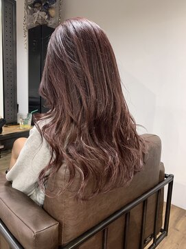 アルカナ 明治神宮前原宿(ARCANA) ブリーチ無しピンクカラー　hiro