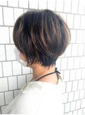 クールショートボブ
