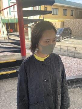 ヘアークリエイションソイ(HAIR CREATION SOI) ぱつっとボブ/フォギーベージュ