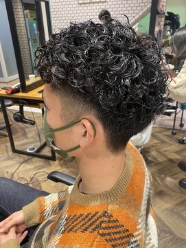 ステレオ ヘアデザイン 安城店(STEREO HAIR DESIGN) 強めパーマ