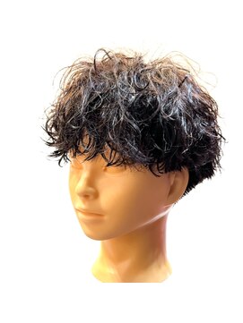 レスト ヘアー(Resto hair) 王道のマッシュにツイストスパイラル