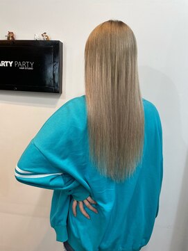 パーティパーティ ヘア(PARTYPARTY hair) ハイトーンロング/ナチュラルエクステ/プルエクステ/巻髪