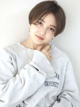 サーカス バイ ビュートリアム 青山(CIRCUS by BEAUTRIUM) 前髪長め　すっきり　丸み　マッシュショート　ニュアンスパーマ