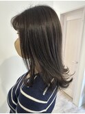 【ayari】つやつやオリーブグレージュ