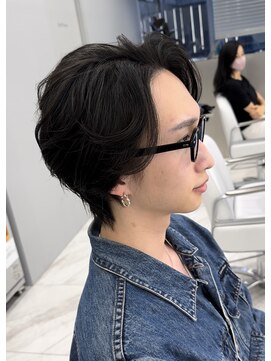ヴァイス 新宿店(VAICE) 【新宿/ビジネスマンヘア/メンズパーマ】センターパート