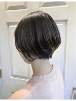 アロマ ヘアー ルーム 新宿店(AROMA hair room)&nbsp;デザインカラーハイライトグレージュカラー斜めバング/新宿西口