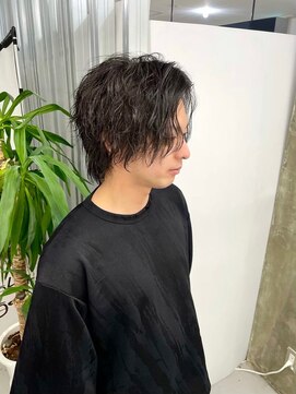 キング 梅田(K!ng) 梅田ハイライト梅田バレイヤージュ梅田メンズパーマ