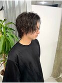 梅田ハイライト梅田バレイヤージュ梅田メンズパーマ